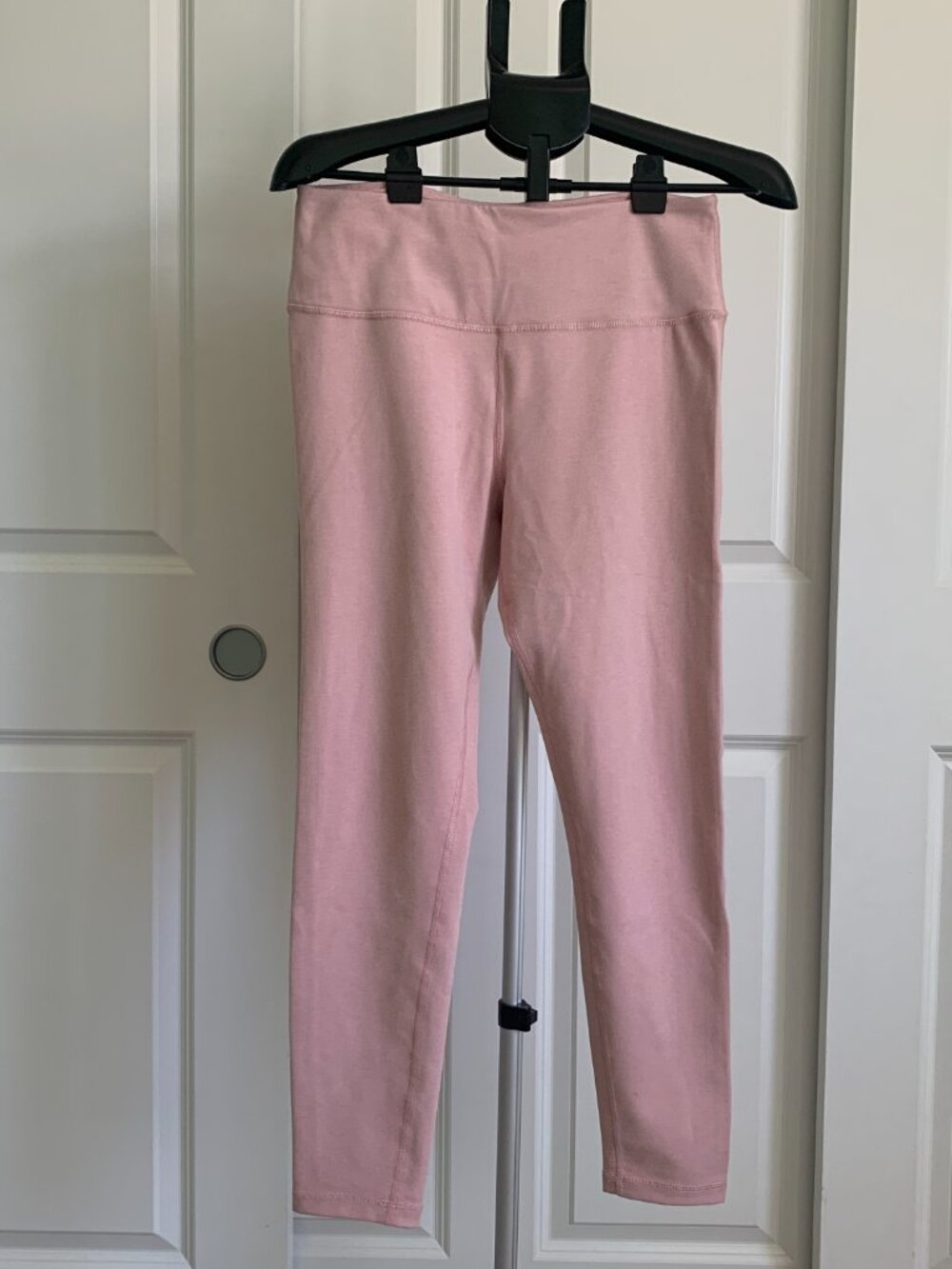 Danskin High Waist Pink 7/8 Leggings Women Medium Hidden Pocket Stretch